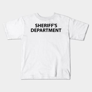 Sheriffs Department Kids T-Shirt